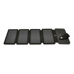 Солнечная панель Solar panel 4 Foldings, built-in microUSB cable, Output: 5 /1 А(USB), plastic, Black, Corton box Киев
