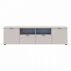 Комод Doros Рон 4 2 фасада 2 шухляды Кашемир 180х38х50 см (41516046) Курінь
