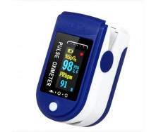 Пульсоксиметр Fingertip Pulse Oximeter LK-88 1 шт Cине-белый (0274)