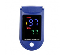 Пульсоксиметр электронный на палец Healer Oximeter 5309 LED пульсоксиметр+Батарейки+Черные спортивные часы