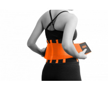 Пояс компрессионный MadMax MFA-277 Slimming belt Black/neon orange M