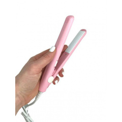 Выпрямитель щипцы Straightener Style Mini для укладки волос и создания объема Розовый Черкаси
