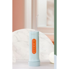 Ирригатор портативный для ухода за полостью рта Power Floss PR84V original Blue Lagoon Оріхів