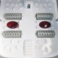 Массажер-ванночка для ног RIAS Footbath Massager RF-368Z складная 5L White-Grey (3_04549) Ужгород