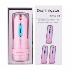 Ирригатор портативный для ухода за полостью рта Water Flosser PR45V Pink Кропива