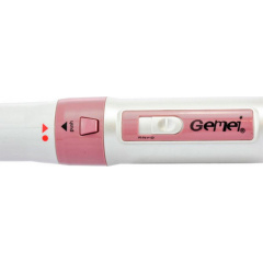Мультистайлер для волос Gemei GM-4836 7в1 с феном 1200W White/Pink (3_00659) Київ