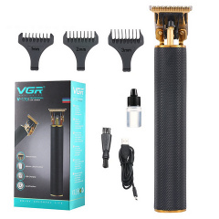 Триммер аккумуляторный для бороды и волос VGR V-179 Black (3_01618) Калуш