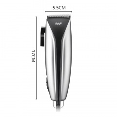 Машинка для стрижки волос RAF R.415 от сети 220В 7W Silver-Black Доманівка