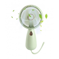 Вентилятор ручной аккумуляторный Mini Fan ZB103 Салатовый Ворожба