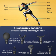 Ручной портативный массажер для тела SBT group 20 скоростей Братське