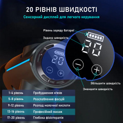 Ручной портативный массажер для тела SBT group 20 скоростей Братське