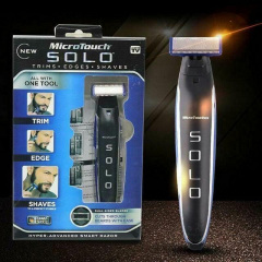 Триммер для бороды 3 в 1 Micro Touch Solo Trimmer ART-368/ 4249 Черный Одесса