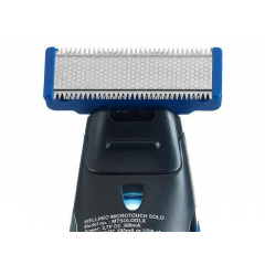 Триммер для бороды Micro Touch SOLO машинка для стрижки Black-Blue (kz004-hbr) Івано-Франківськ