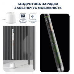 Электрическая зубная щетка MIR QX-8 Home&Travel Collection Gray Покровськ