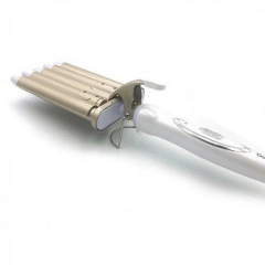 Плойка для завивки волос Geemy GM-2932 на пять волн 17мм 45W White-Gold (3_02993) Владимир-Волынский