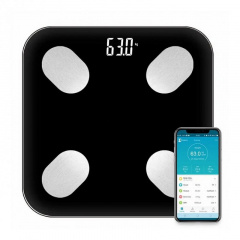 Весы напольные умные Matarix MX-454 Bluetooth до 180 кг Black (3_03645) Балаклія