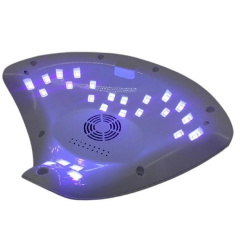 Гибридная маникюрная лампа SUN 669 для двух рук одновременно UV+LED 48W White Хмельник