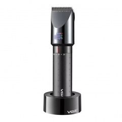 Машинка для стрижки волос VGR V-698 аккумуляторная 4 насадки 5W Black Новояворовск