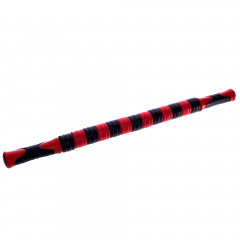 Массажер-палка Pro-Supra Massager Bar MS-07-13 роликовый 13 массажеров Черно-Красный Черновцы