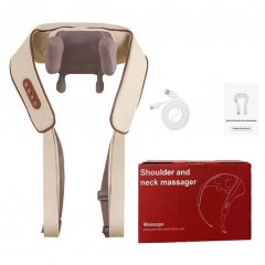 Массажер ударный для шеи и плеч RIAS Massager Shoulder Neck Z9 с подогревом 70W (3_04579) Мукачево