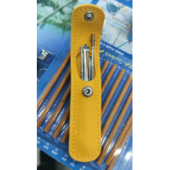 Набор инструментов для чистки ушей в комплекте с чехлом Tool Set 6 шт Желтый Тернополь