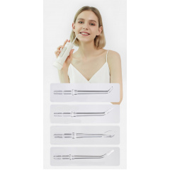 Ирригатор портативный для ухода за полостью рта Power Floss PR84V original Yellow Cream Володарськ-Волинський