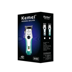 Машинка для стрижки волосся Kemei KM-2621 акумуляторна 5W White-Mint (3_03521) Доманівка