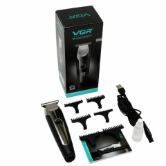 Машинка для стрижки волос аккумуляторная беспроводная VGR V-059 Доманёвка