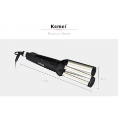 Тройная плойка Kemei Km-2022 Белая Церковь