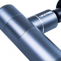 Перкуссионный массажер LivePro MINI MASSAGE GUN серый 13.7x9x4.6см LP8513 Луцьк