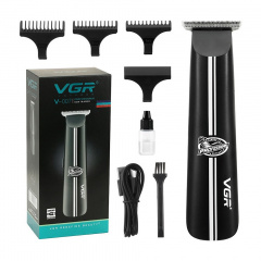 Триммер аккумуляторный для волос и бороды VGR V-007 5W Black (3_03528) Енергодар