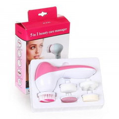 Массажер для лица Beauty Care Massager AE-8782 5 in 1 Белый/розовый (np2_0929) Токмак