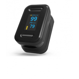 Пульсоксиметр на палец OYK-81C для изменения пульса и сатурации крови Pulse Oximeter Black (MAS40391)