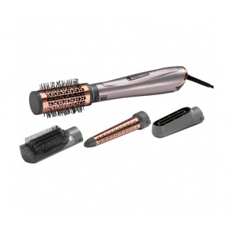 Фен-щетка BaByliss AS136E Серо-розовый