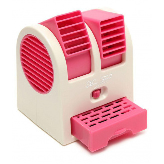 Мини-кондиционер вентилятор Mini Fan UKC HB-168 ARCTIC AIR COOLER Розовый (200719)