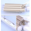 Плойка тройная Kemei JFQ-KM-1010 White/Gold (1756374681) Київ