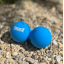 Массажный двойной мяч PowerPlay PP-4355 Silicone Lacrosse Peanut Ball 6.3х12.6 см Синий Мукачево