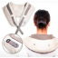 Ударный Вибромассажер для спины плеч и шеи Cervical Massage Shawls Винница