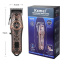 Машинка для стрижки волос Kemei KM-2617 аккумуляторная 5W Bronze (3_02929) Нова Прага