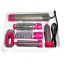 Мультистайлер для волос RIAS Hot Air Styler 5в1 с феном 1000W Grey/Pink (3_02764) Весёлое