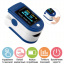 Пульсоксиметр Pulse Oximeter Healer AD807 электронный на палец Синий Вінниця