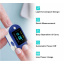 Пульсоксиметр Pulse Oximeter Healer AD807 электронный на палец Синий Вінниця