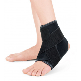 Разъемный бандаж на голеностоп с хлопком Ortop ES-952 Универсальный