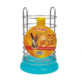 Сушилка для столовых приборов A-Plus с пластиковым голубой поддоном (MPL-1183) (SK000840)