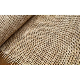 Ротангова сітка декоративне полотно для меблів рулон плетений квадратами