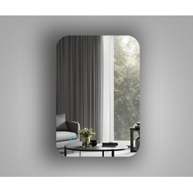 Дзеркало з підсвіткою Tobi Sho Мадрид прямокутне для ванної кімнати, спальні, передпокою, 800х600 мм