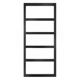 Полотенцесушитель универсальный Genesis Aqua Mogiana 1200х530 вертикальный, черный (57006)