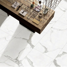 Підлогові панелі YU STONE керамокомпозит Avenzo Calakatta Marble 305х915х5 мм