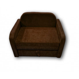 Диван раскладной Tobi Sho Юниор-1.0 мягкое велюр Крокус Коричневый/23, 1180х800х800 мм