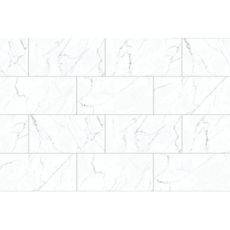 Напольные панели YU STONE керамокомпозит Avenzo Carrara Marble 305х915х5 мм 